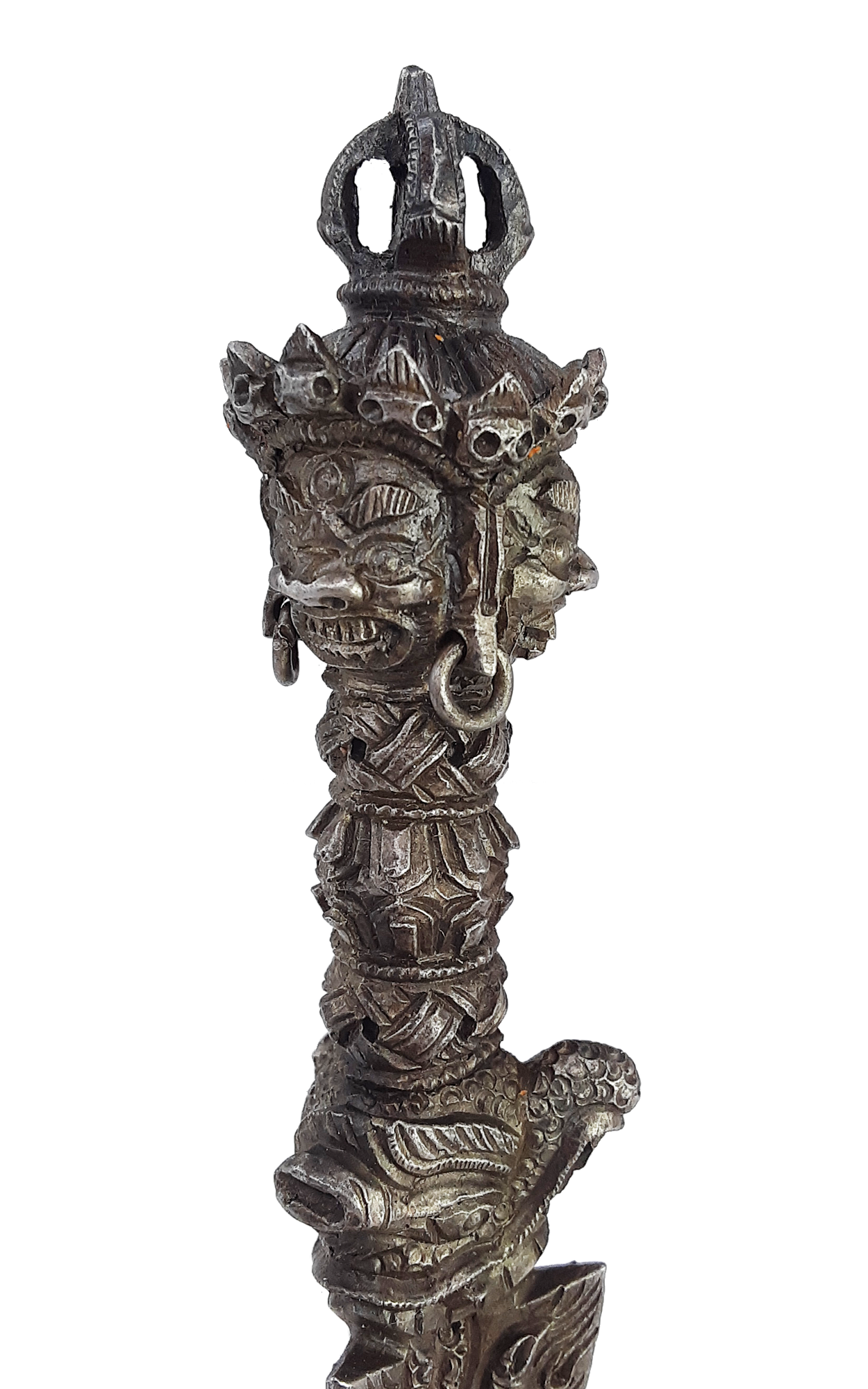 Iron Vajrakilaya Phurba,  6"