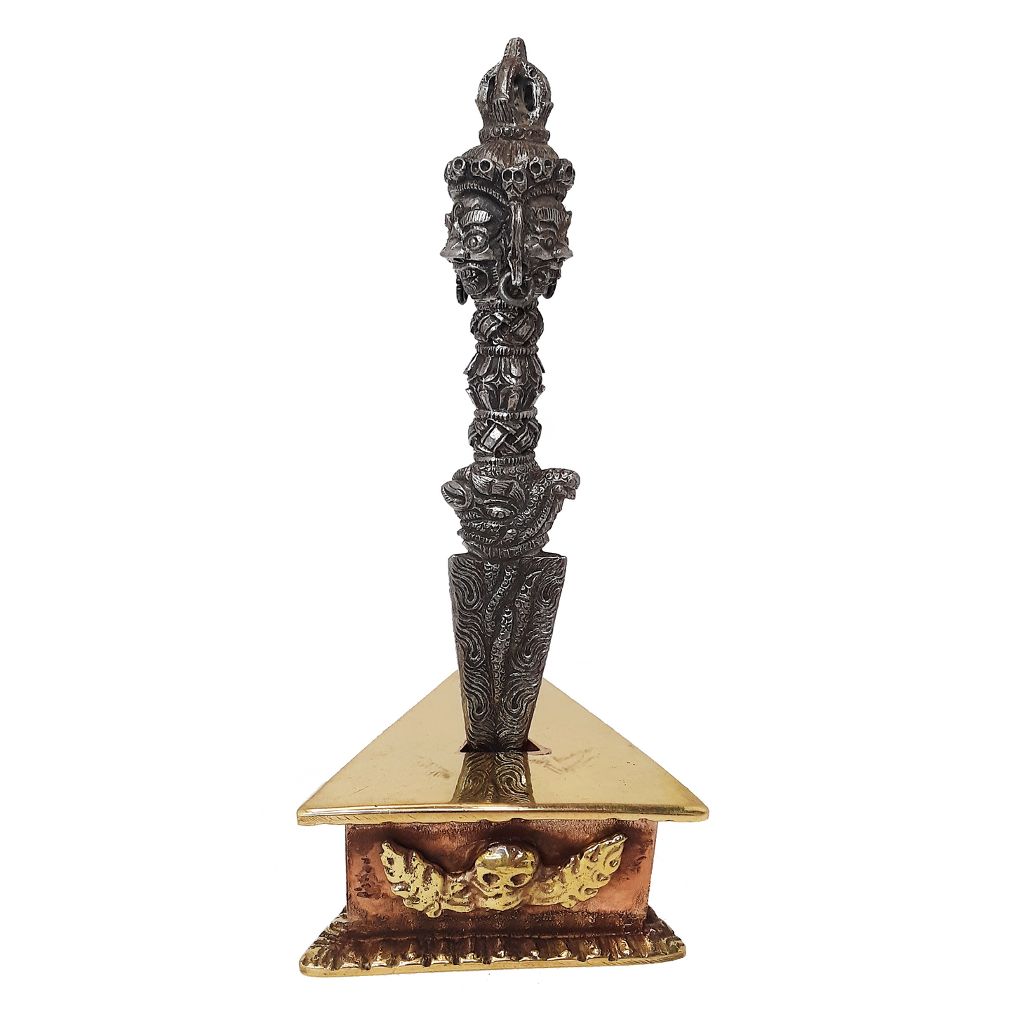 Iron Vajrakilaya Phurba,  6"