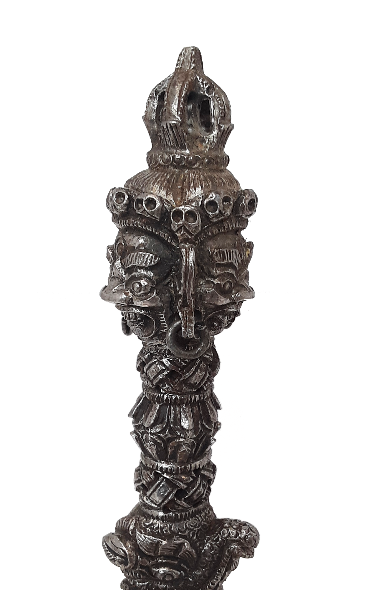 Iron Vajrakilaya Phurba,  6"