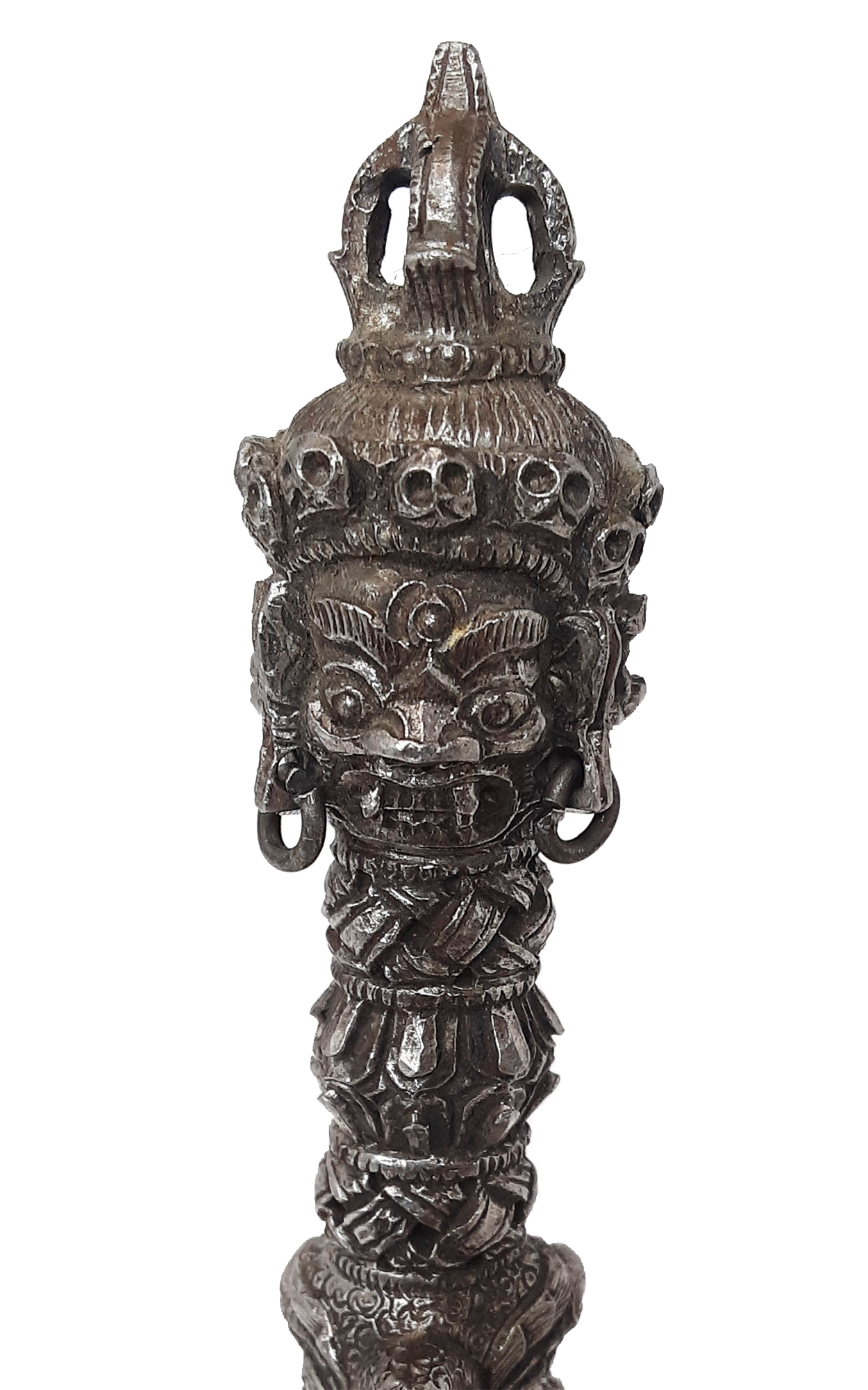 Iron Vajrakilaya Phurba,  6"
