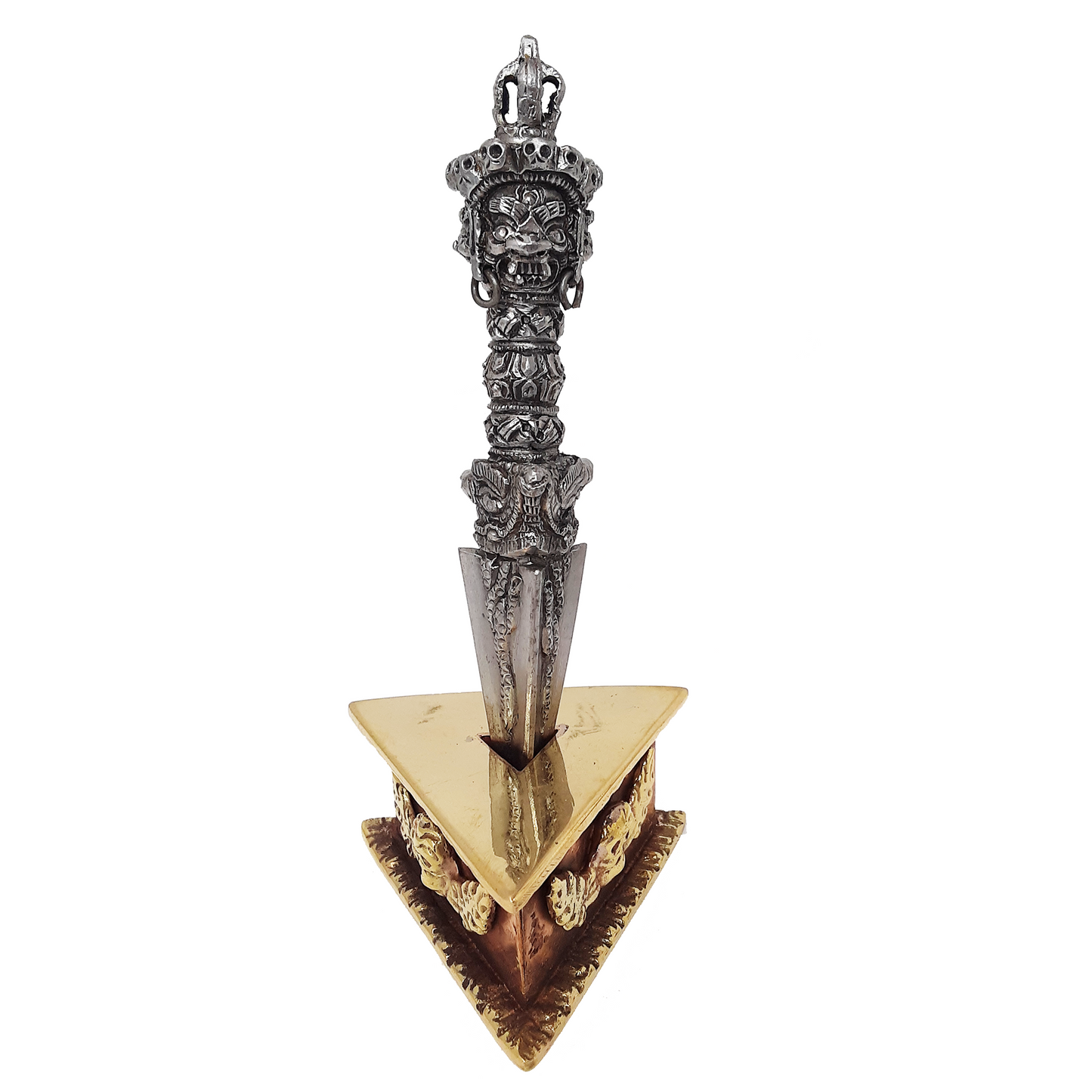 Iron Vajrakilaya Phurba,  6"