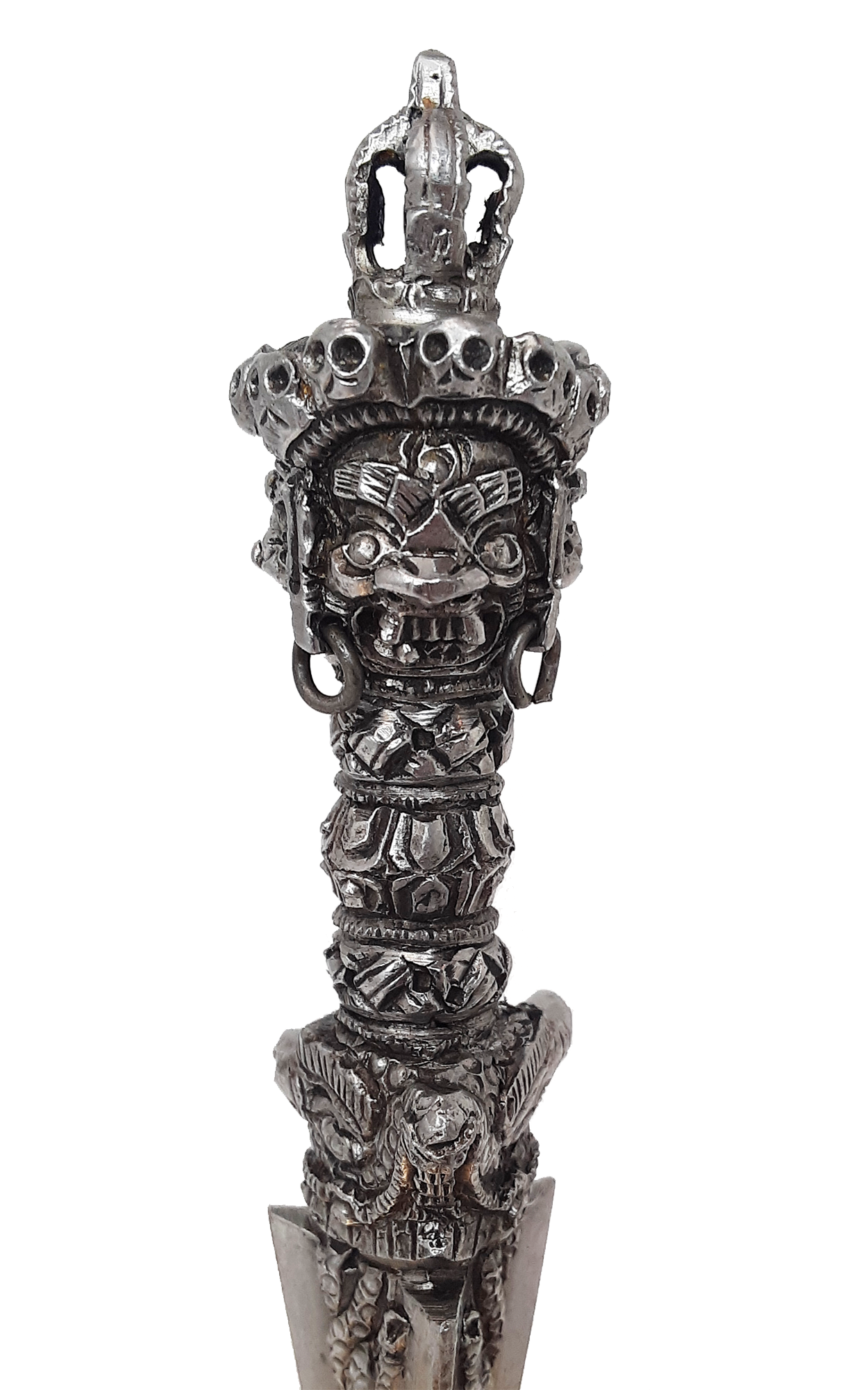 Iron Vajrakilaya Phurba,  6"