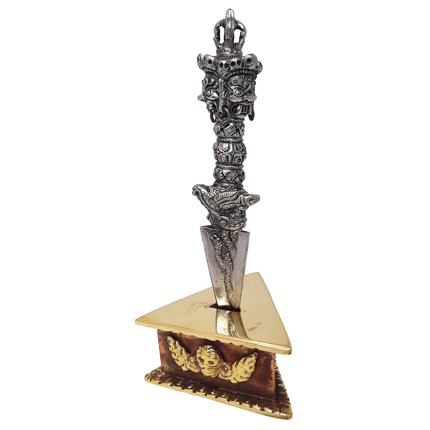 Iron Vajrakilaya Phurba,  6"