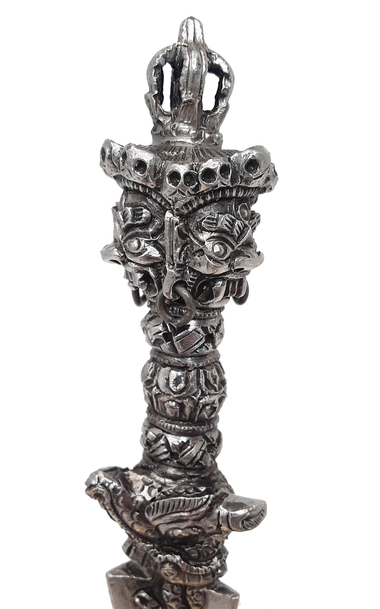 Iron Vajrakilaya Phurba,  6"