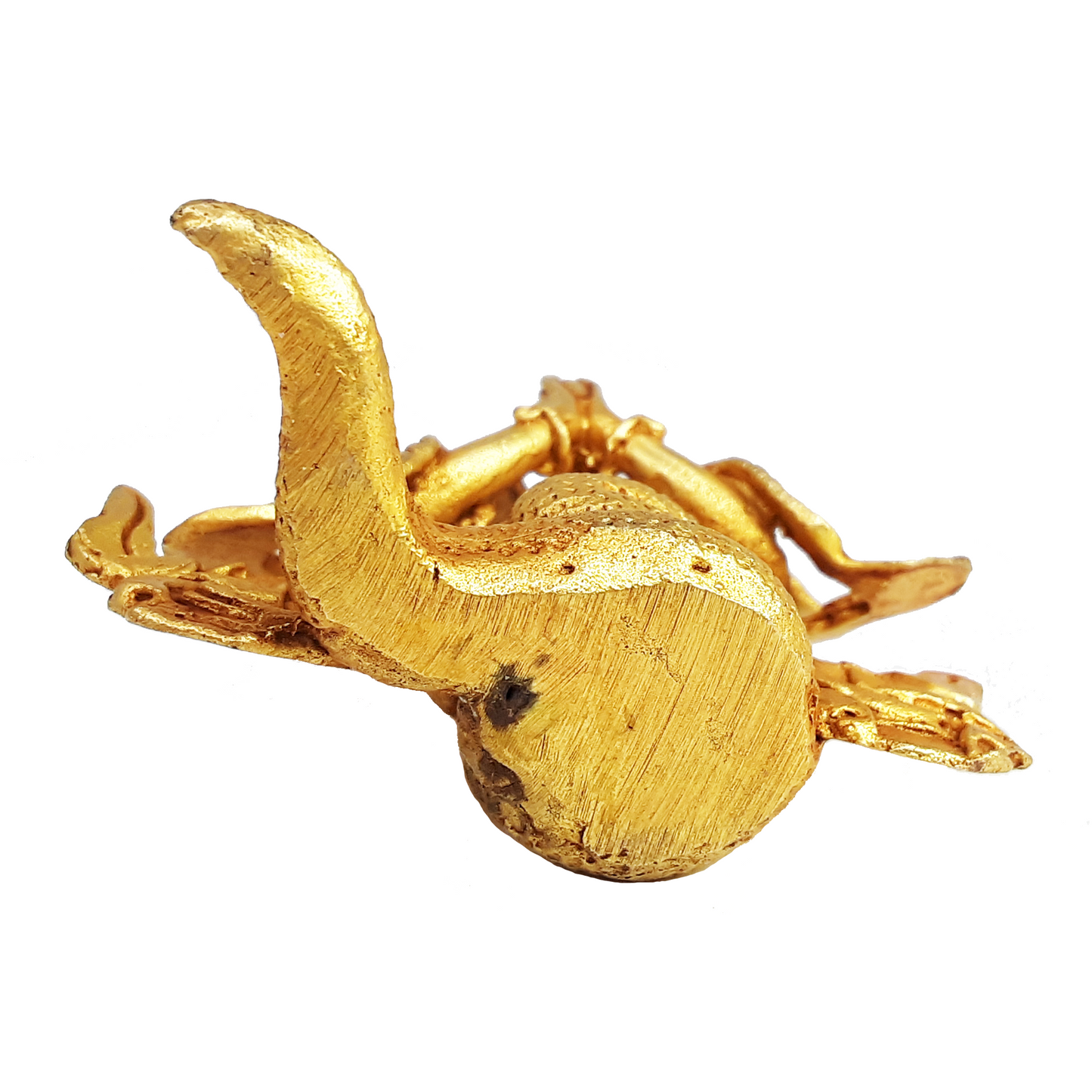 Naga Statue Gold Plated 3.25"