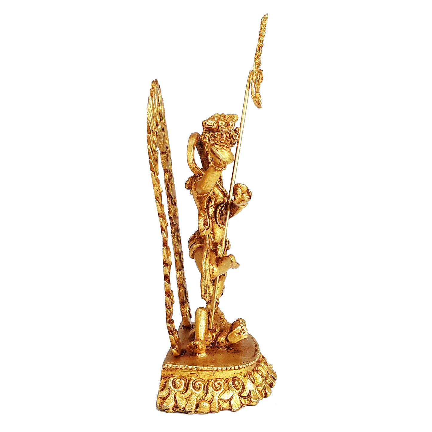 Vajravarahi Statue Gold Plated 3.75"