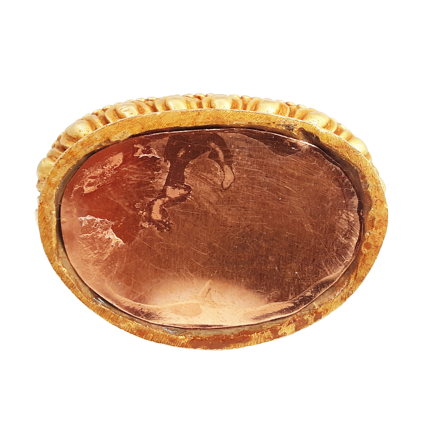 Amoghasiddhi Statue Gold Plated 3.25"