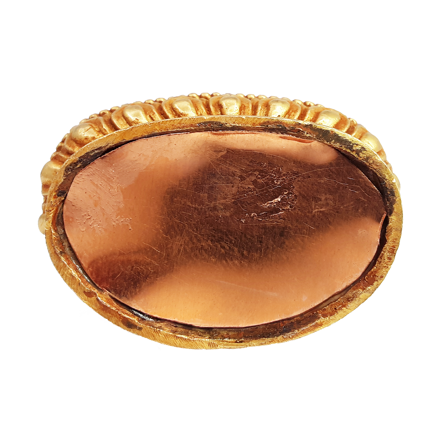 Vairocana Statue Gold Plated 3.25"