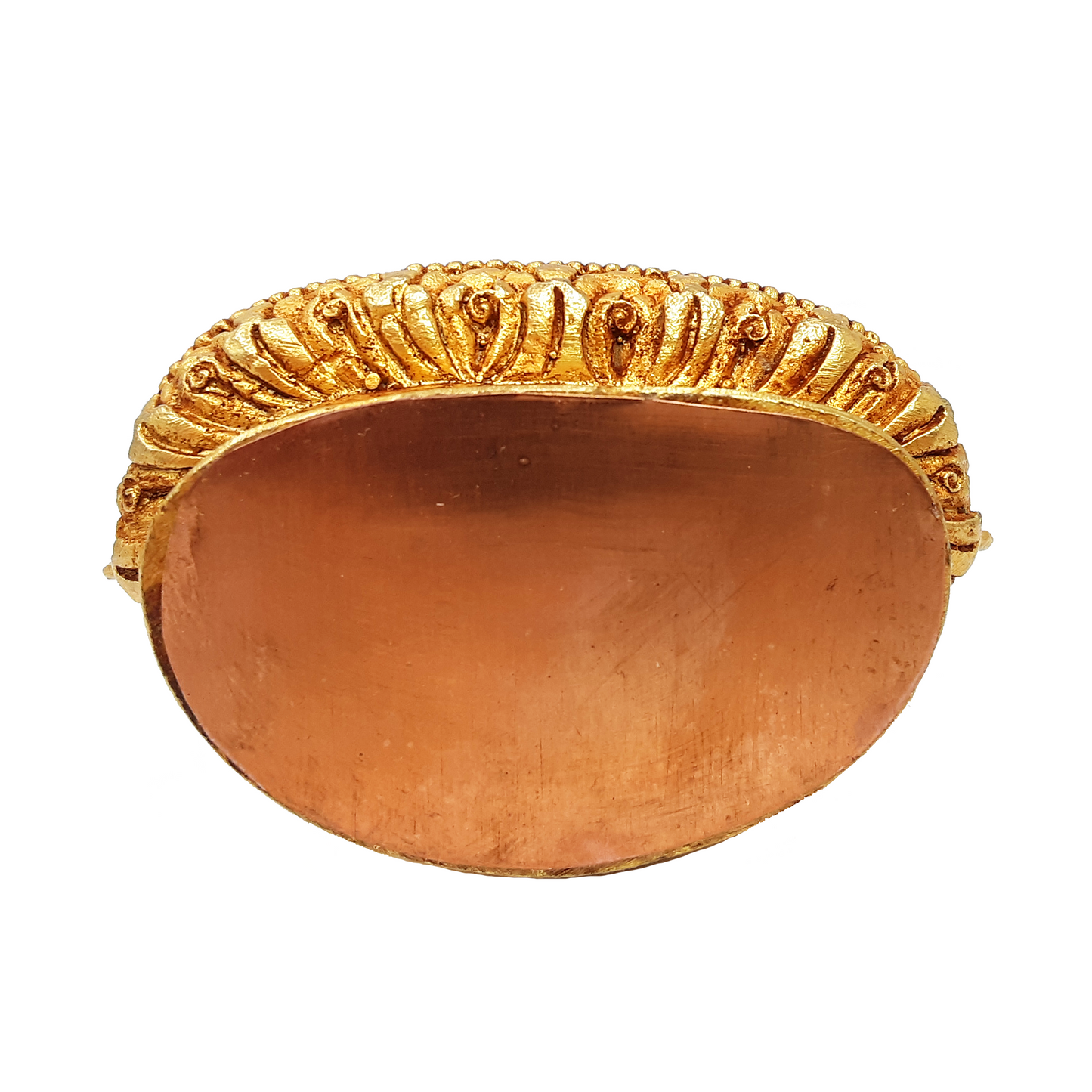 Amitayus Statue Gold-Plated 3.25"