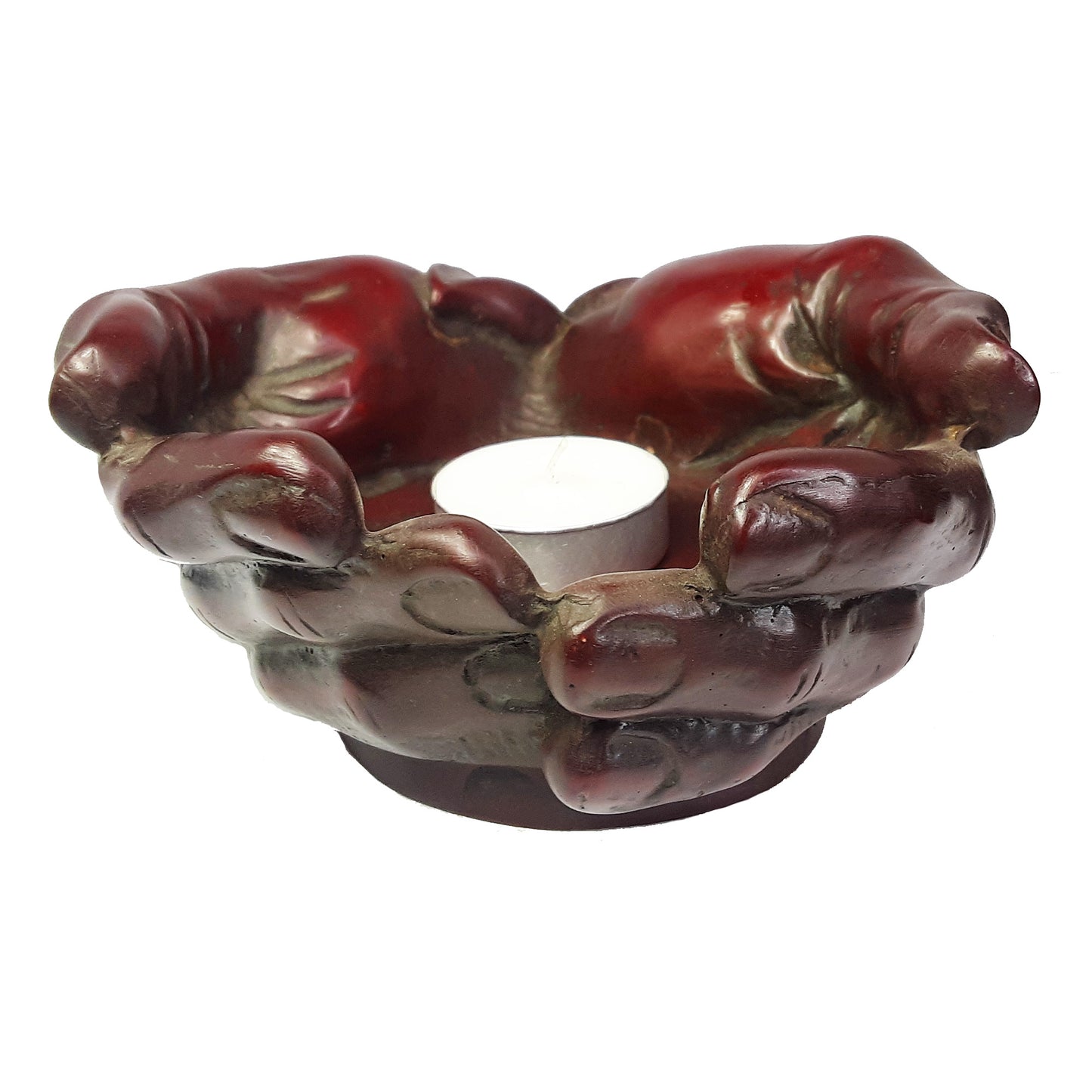 Resin Offering Hands Bowl