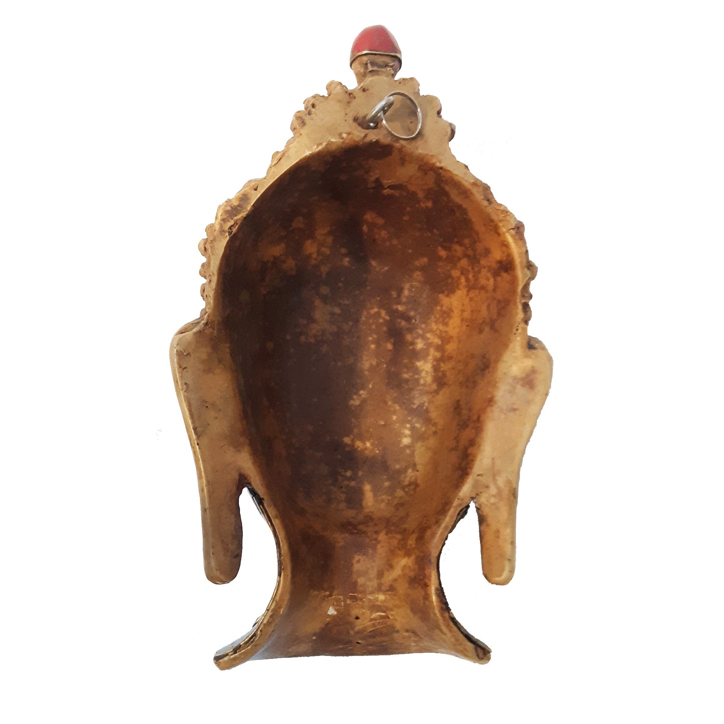 Mask, Green Resin Buddha