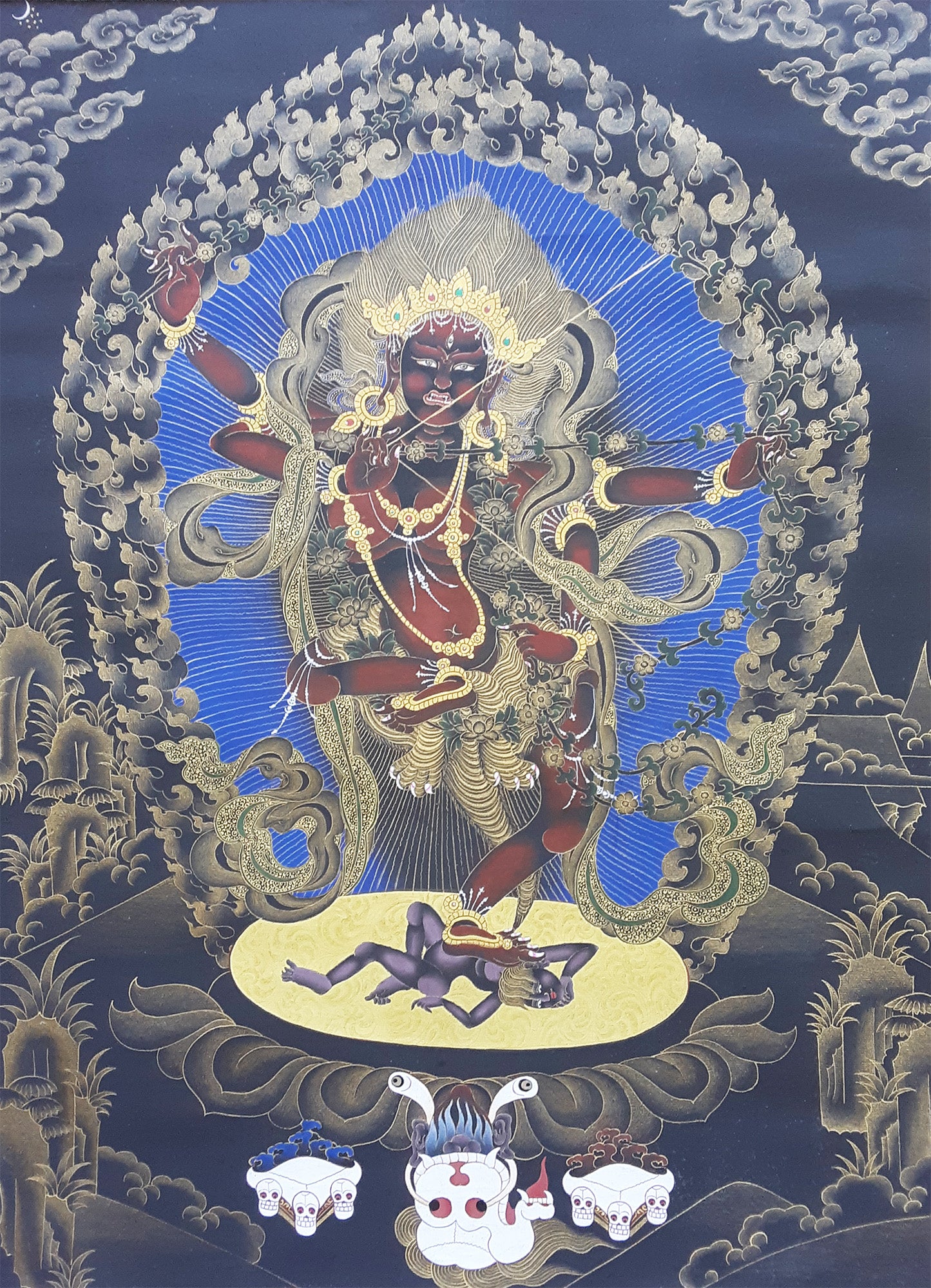 Kurukulle Thangka 32"x46"