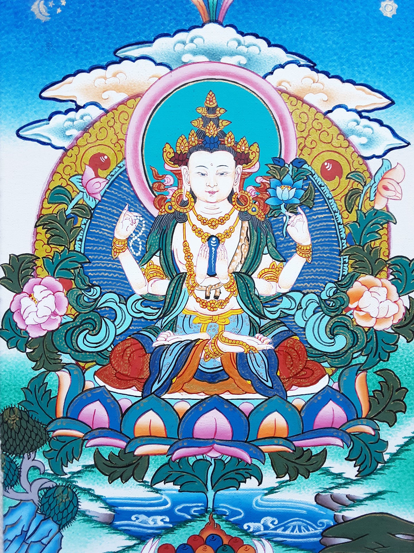 Chenrezig Thangka (SM)