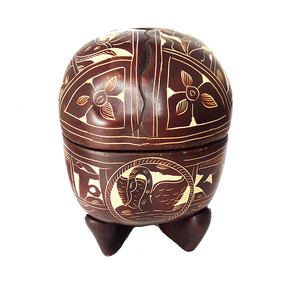 Opening Skull Statue Resin 5.25"