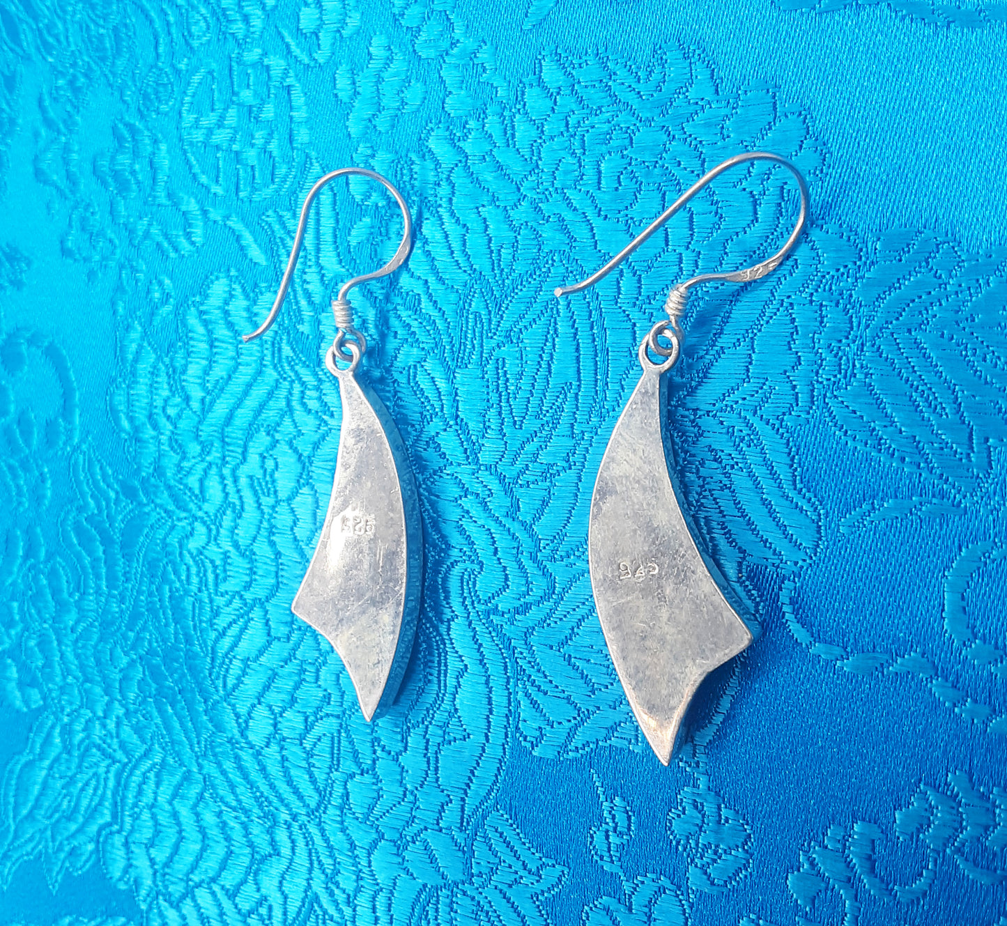 Turquoise Kalachakra Earrings