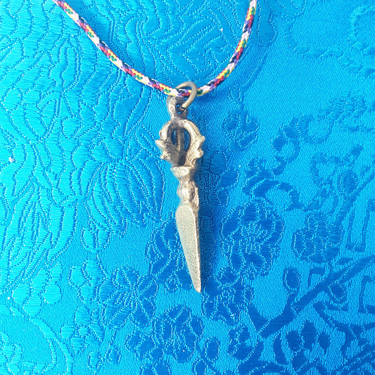 Phurba Pendant 1.25" Brass