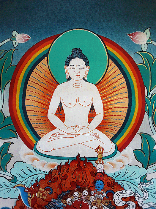 Troma Trikaya Thangka 36"x51"