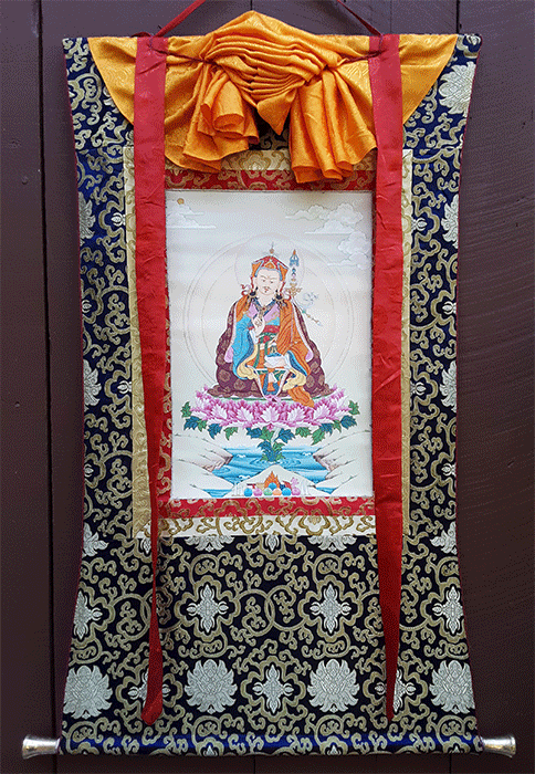 Guru Rinpoche Thangka 29"x41"