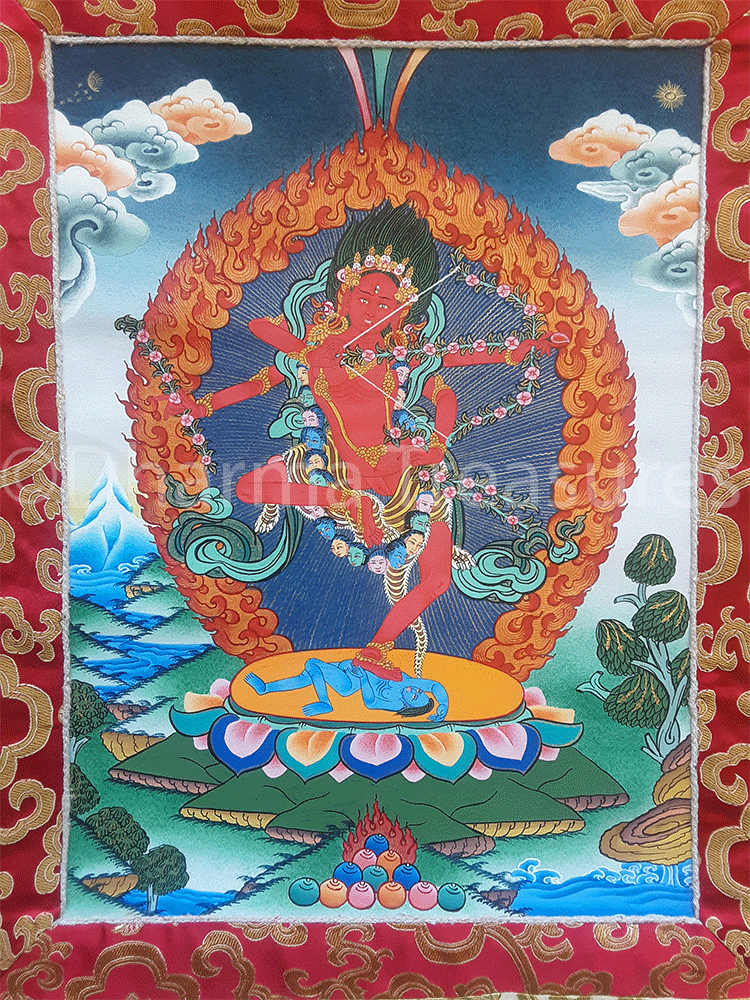 Kurukulle Thangka 24" x 31"