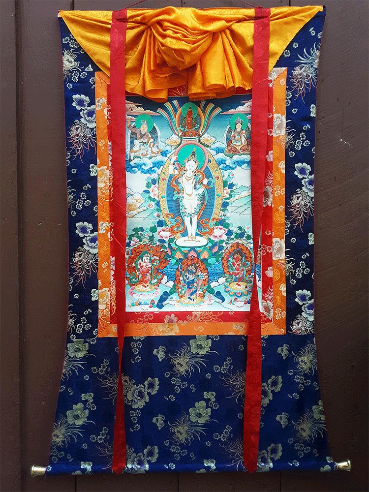 Khandro Thuk Thik Thangka 36" x 51"