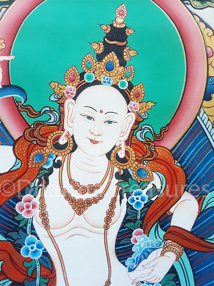 Khandro Thuk Thik Thangka 36" x 51"