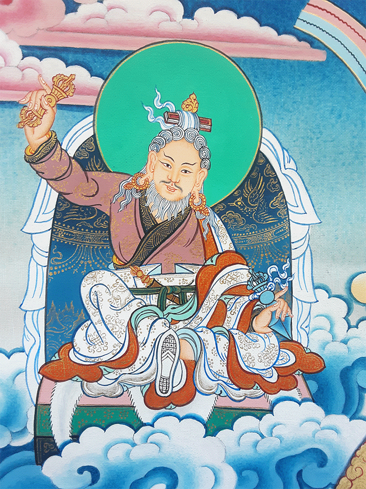 Khandro Thuk Thik Thangka 36" x 51"