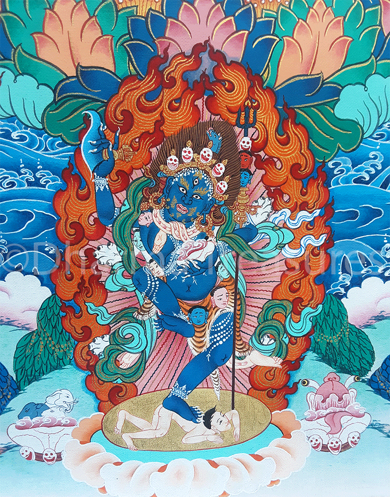 Khandro Thuk Thik Thangka 36" x 51"