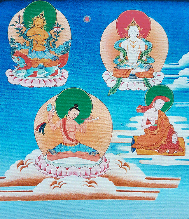 Machig Labdron Print Thangka 28"x36"