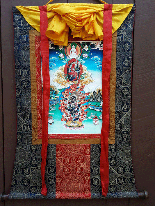 Troma Trikaya Print Thangka 28"x36"