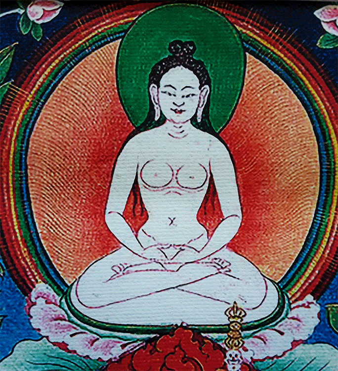 Troma Trikaya Print Thangka 28"x36"