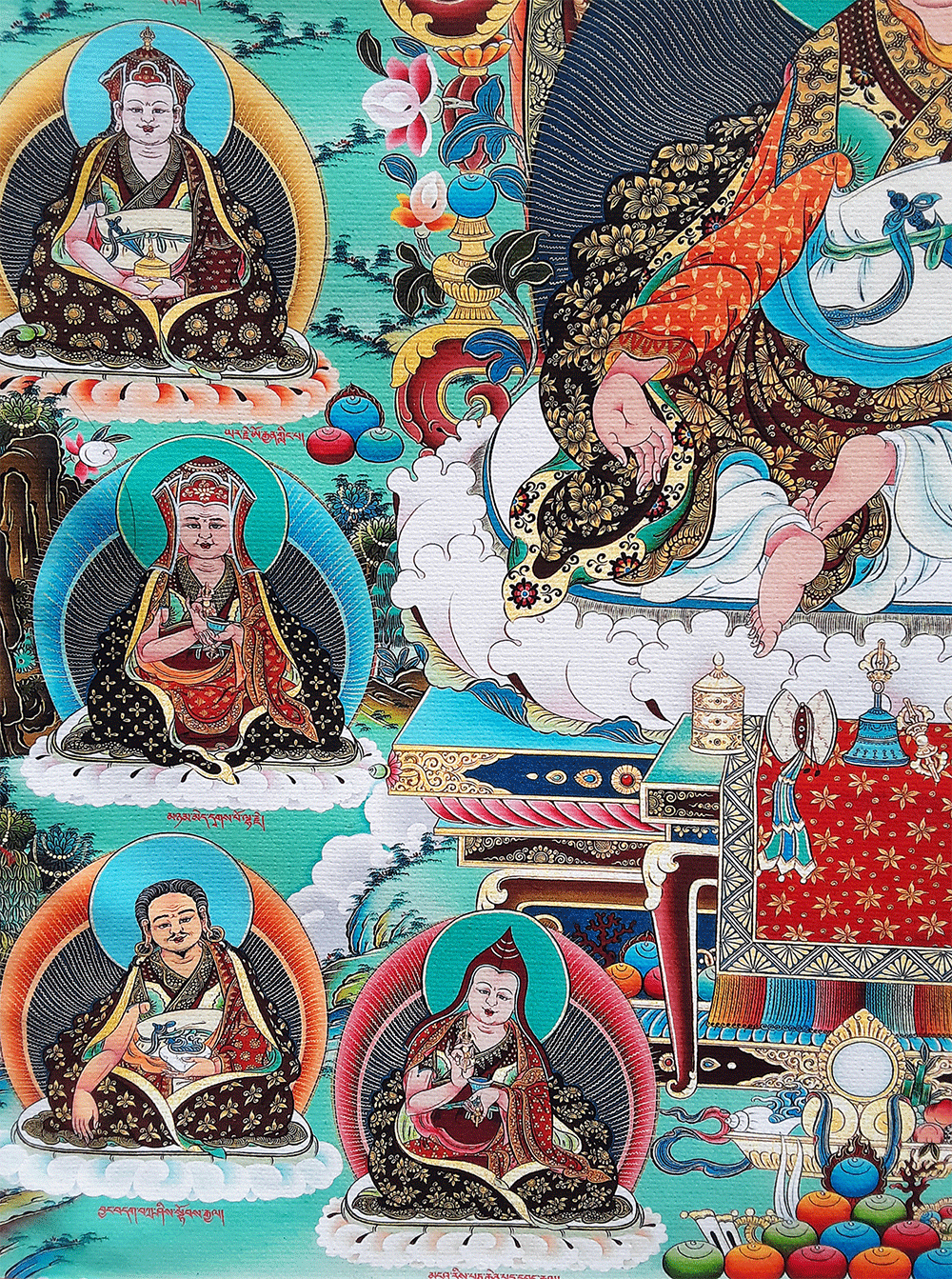 Jigme Lingpa Print Thangka 28"x36"