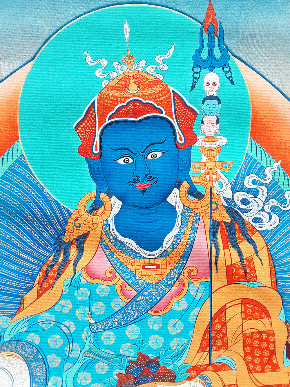Orgyen Menla Print Thangka - 28"x36"