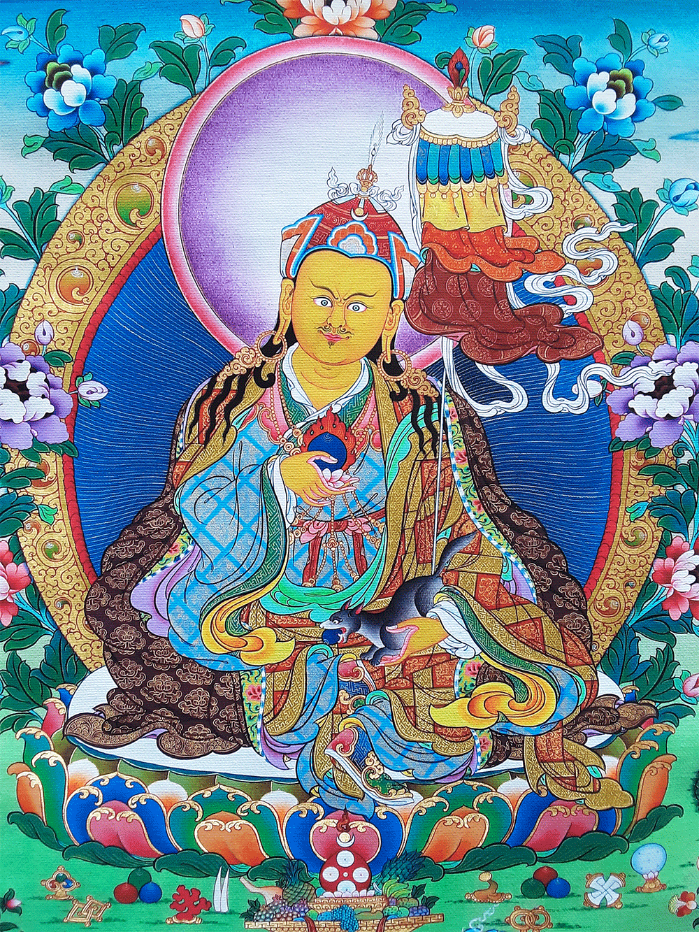 Khandro Norlha Print Thangka 28"x36"