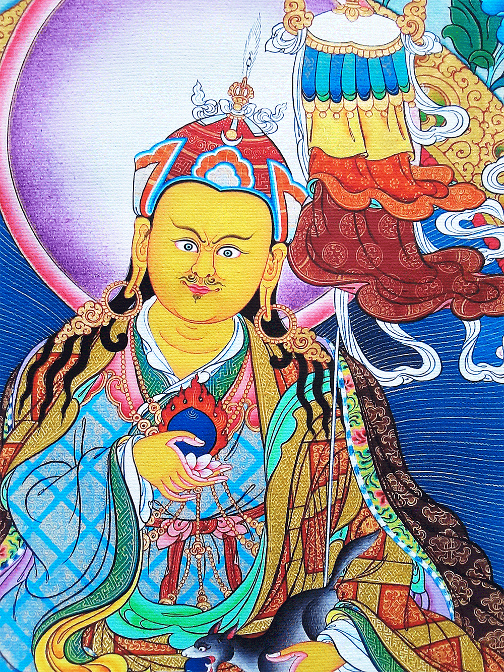 Khandro Norlha Print Thangka 28"x36"