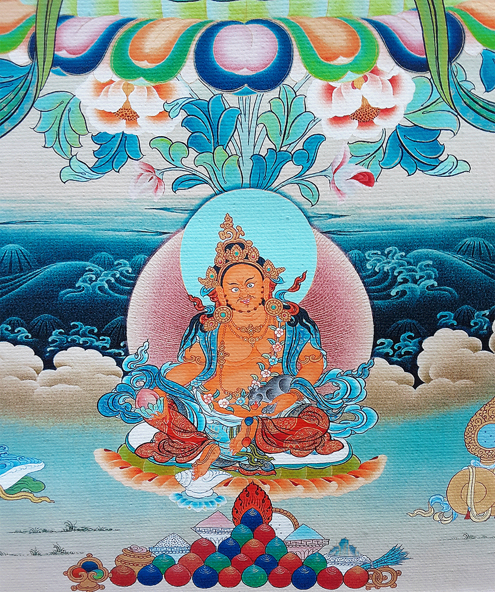 Chenrezig Print Thangka 28"x36"