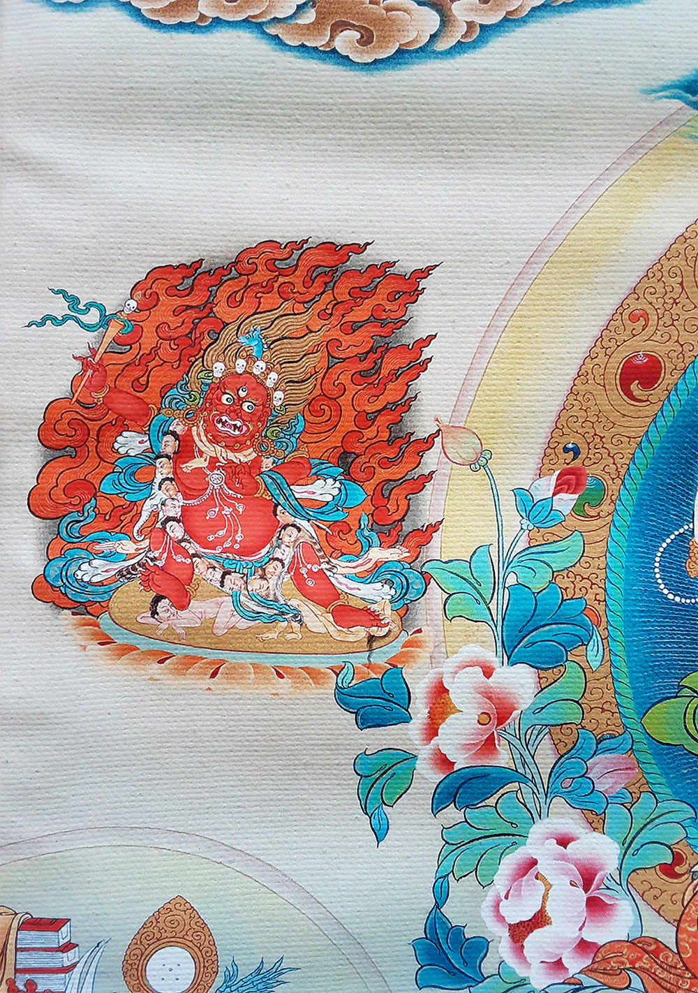 Chenrezig Print Thangka 28"x36"