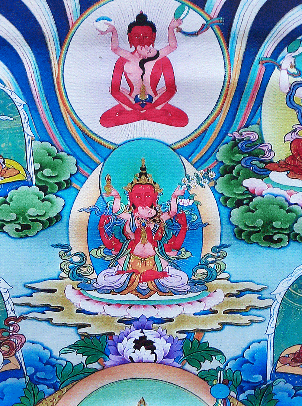 Chime Tsog Thik Print Thangka 36"x48"