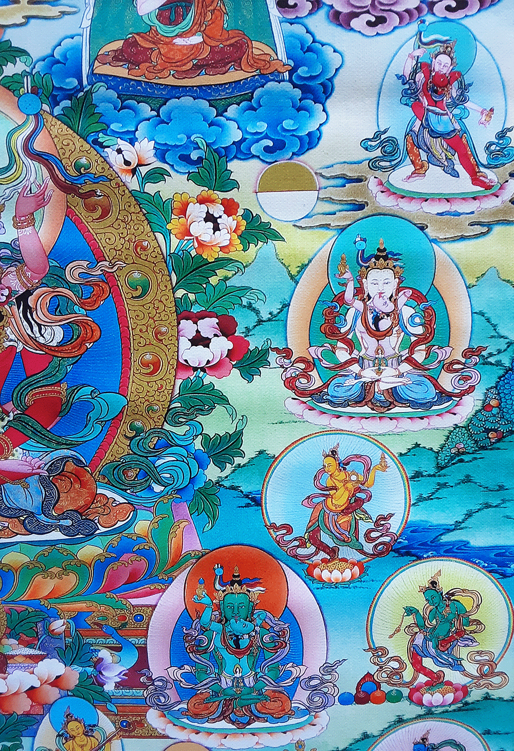 Chime Tsog Thik Print Thangka 36"x48"