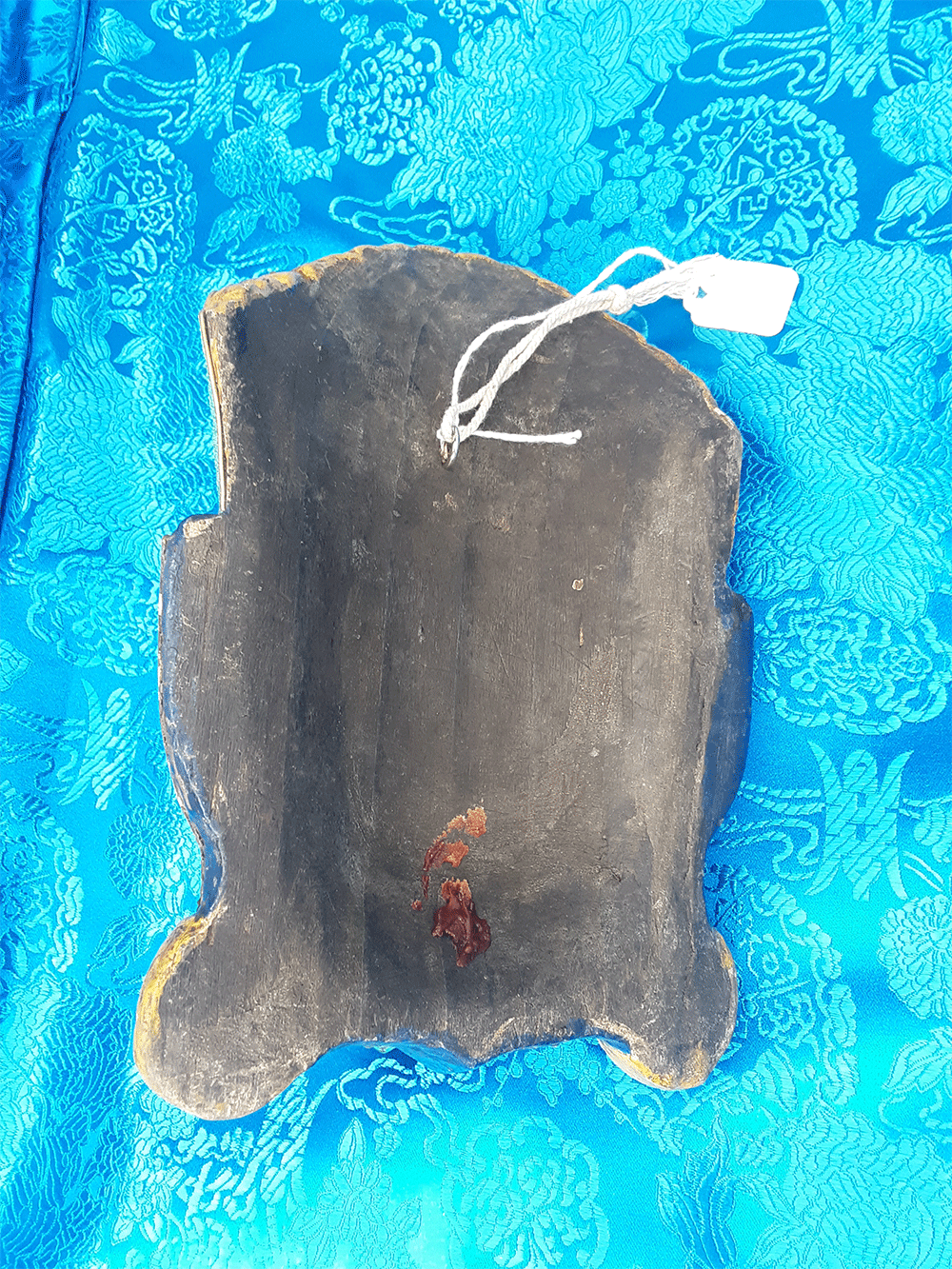 Garuda Mask Wall Hanging with Stone Inlay 8"