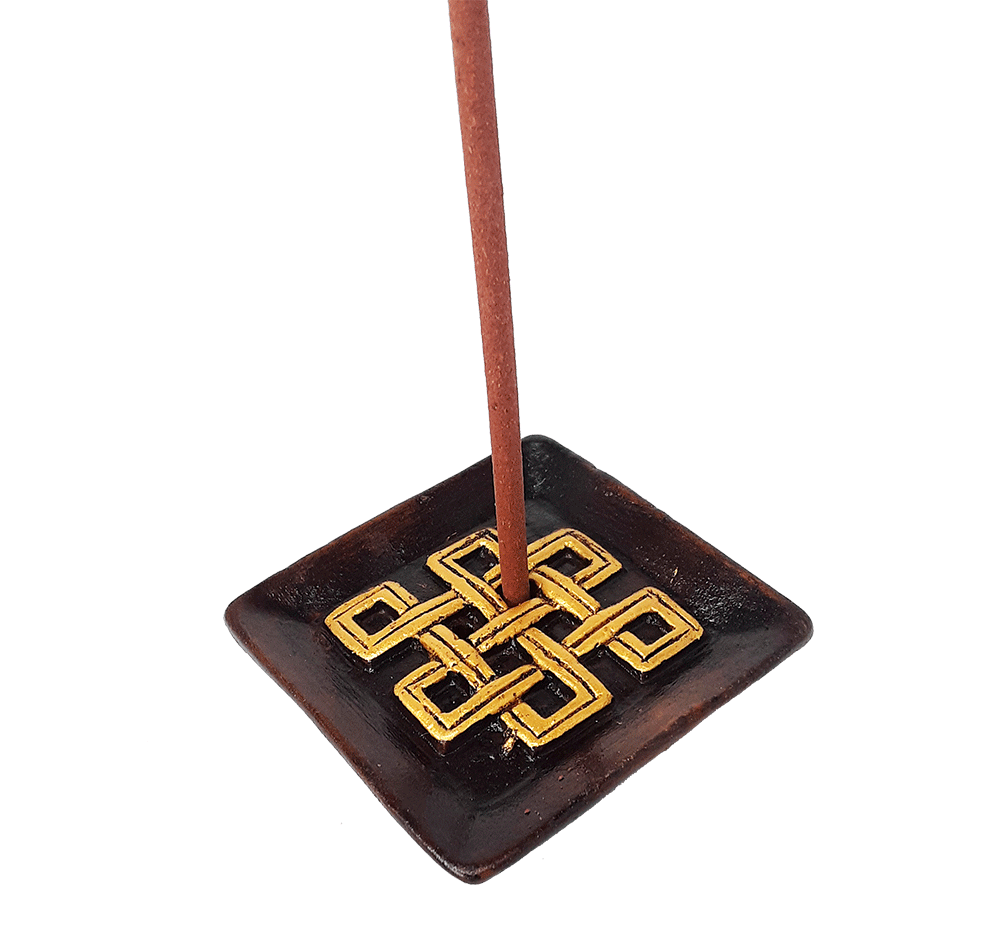 Infinite Knot Resin Incense Burner