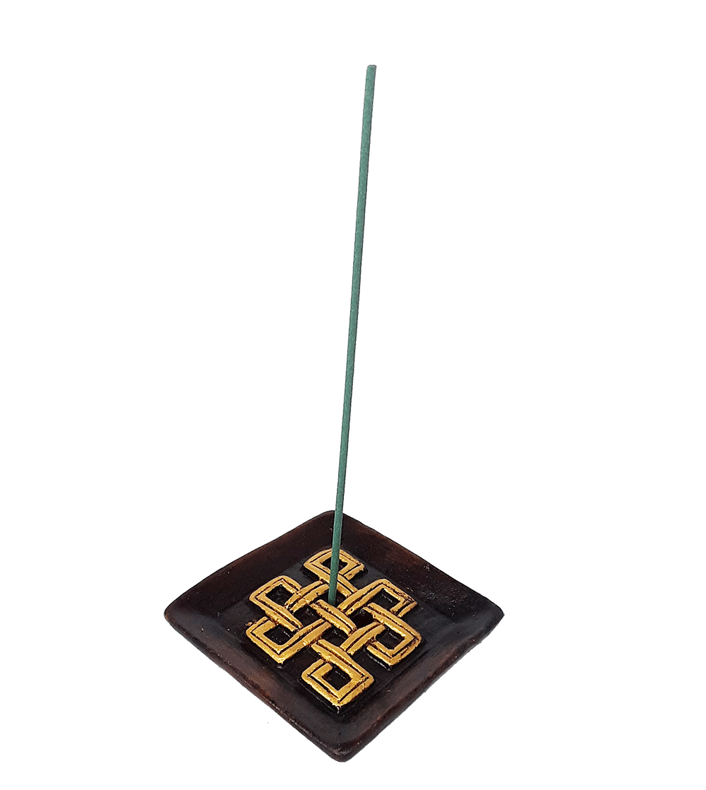 Infinite Knot Resin Incense Burner