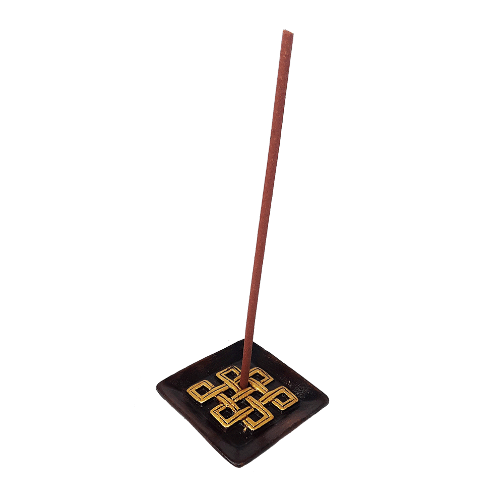 Infinite Knot Resin Incense Burner