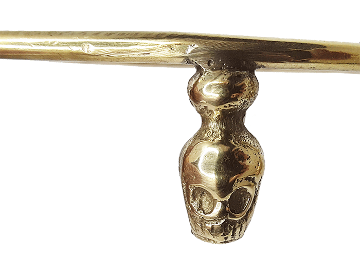 Simplistic Brass Kapala Stand