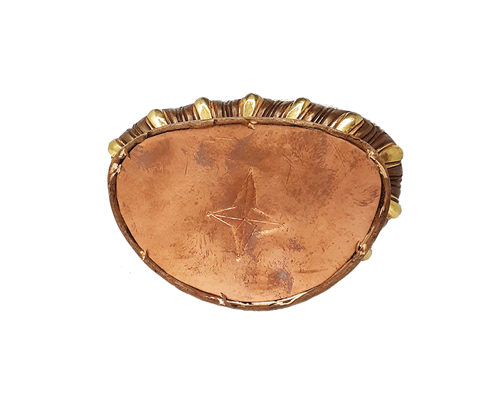 Medicine Buddha Statue 8" Gold Plated