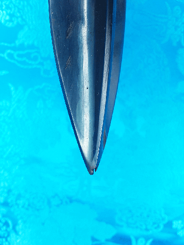 Dorje Drolo Phurba with Steel-Meteorite Blade 10.25" by Natsog Dorje