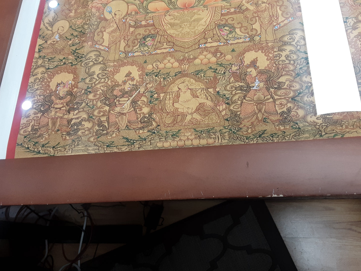 16 Arhats Framed Print 19"x23"