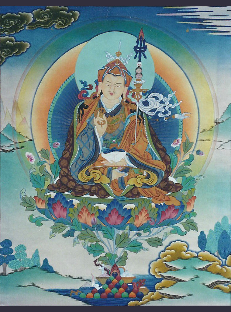 Guru Rinpoche Heart Vajra Photo 5"x7"