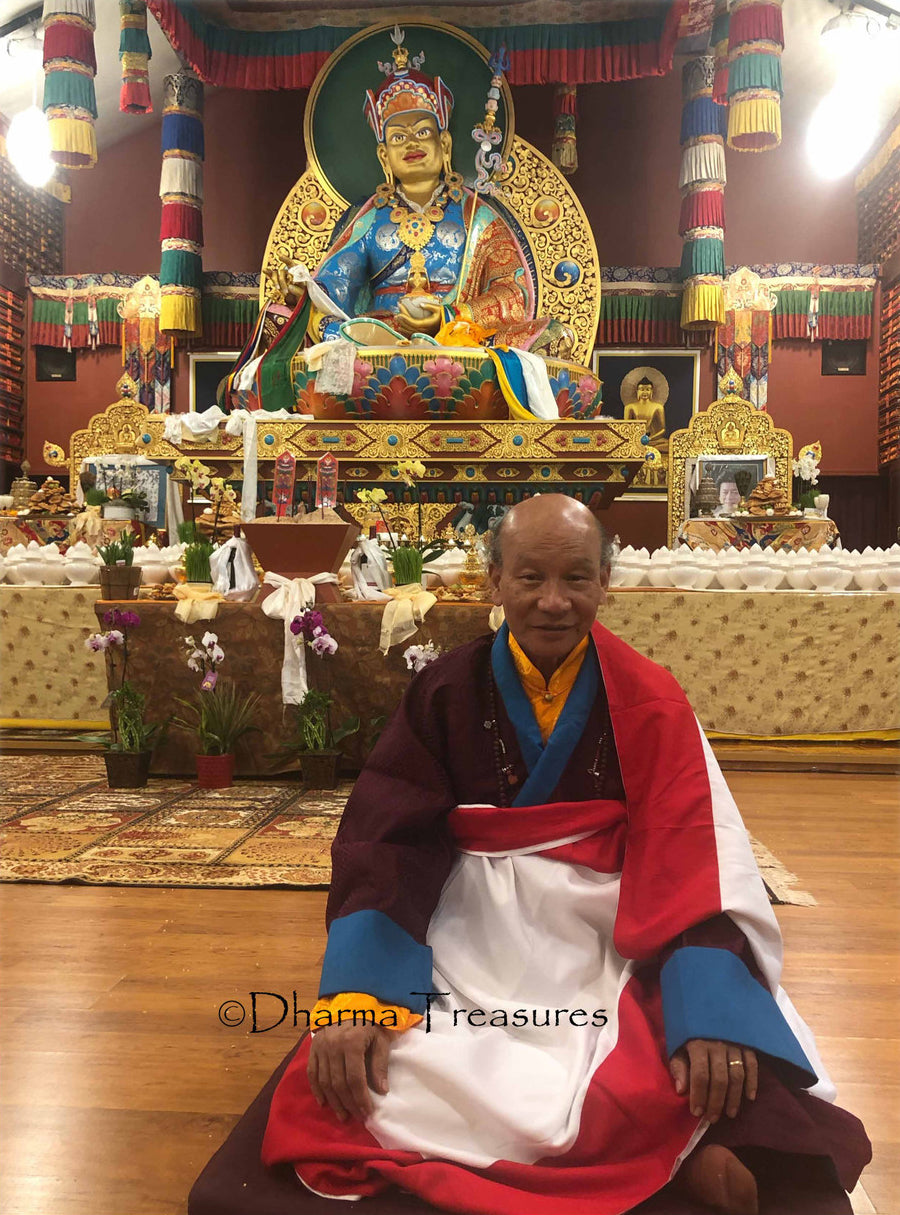 Lama Sonam in POL Shrine, Photo
