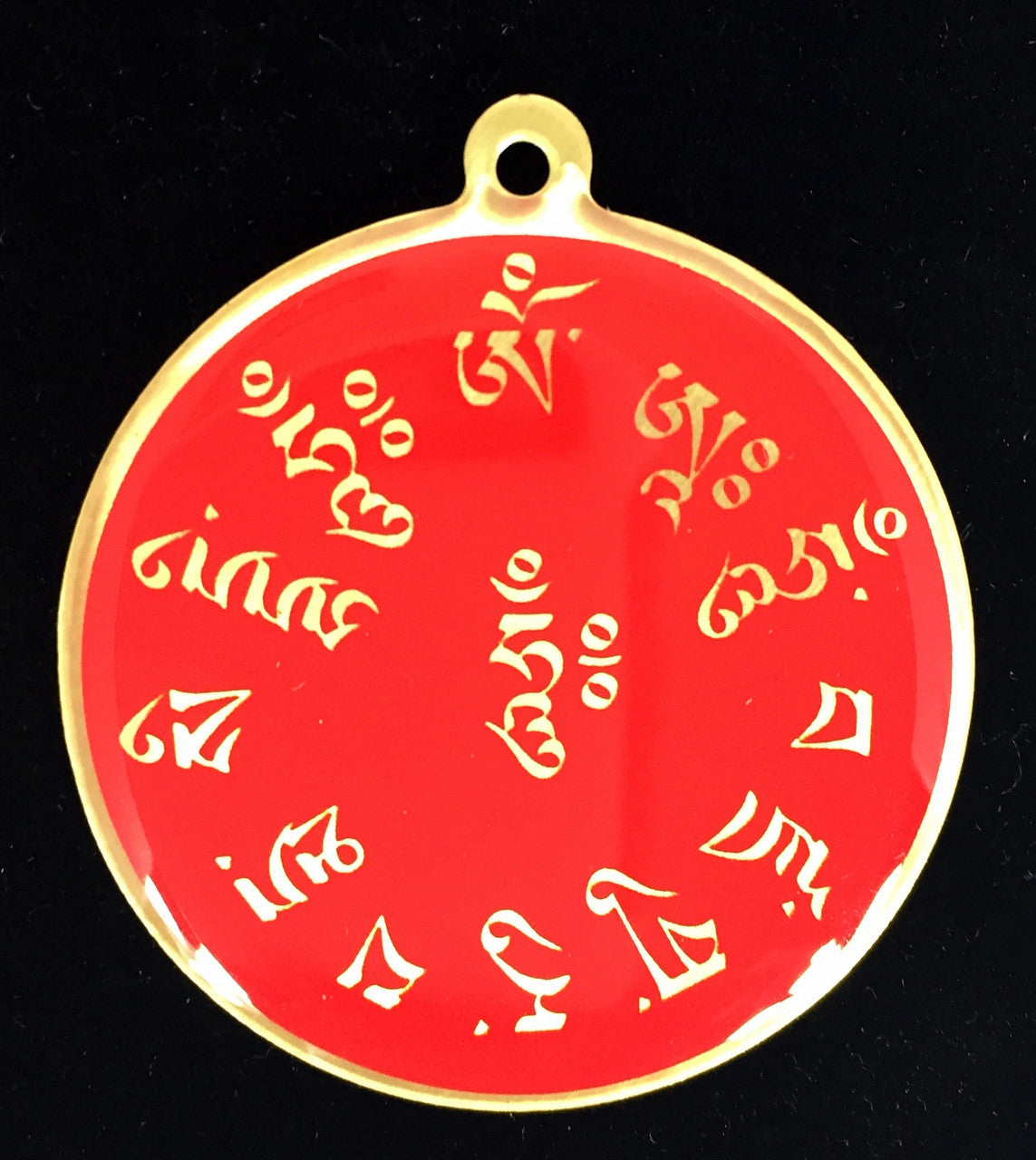 Guru Rinpoche Mantra Deity Medallion