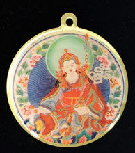 Guru Rinpoche Mantra Deity Medallion